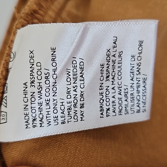 Cooperative Corduroy Pinafore Button Down Dress - Picture 4 of 4